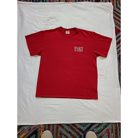 PARK SUPPORT YOUR LOCAL SEARCH & RESCUE TEAM Get Lost T SHIRT Mens Xl - Picture 3 of 12